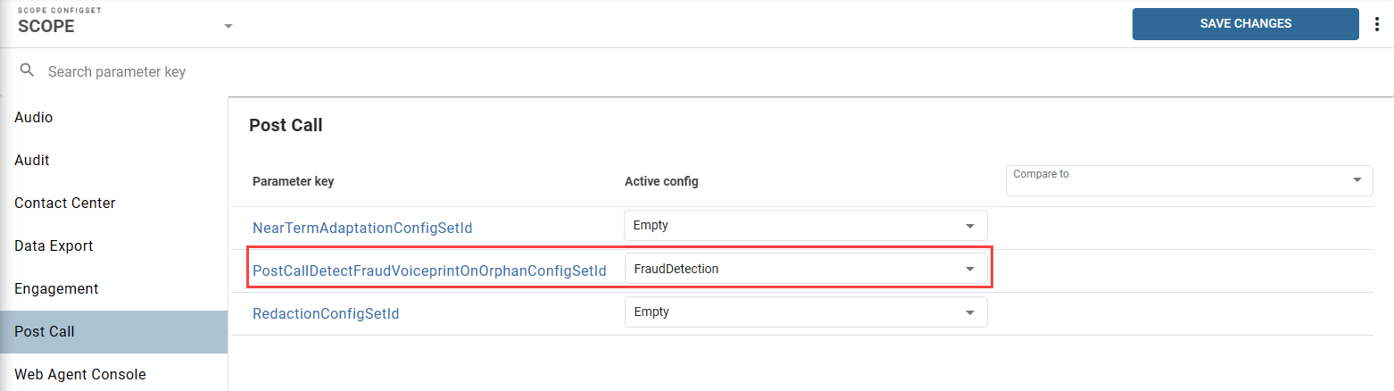 Enable post-call session on an orphan audio