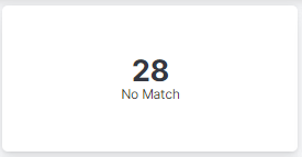 No Match widget