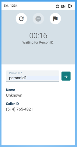 Start a call UI in light theme